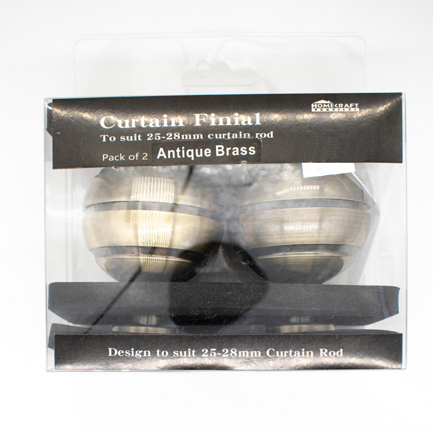 Curtain Rod Finials Ornament Ball Rod End Caps