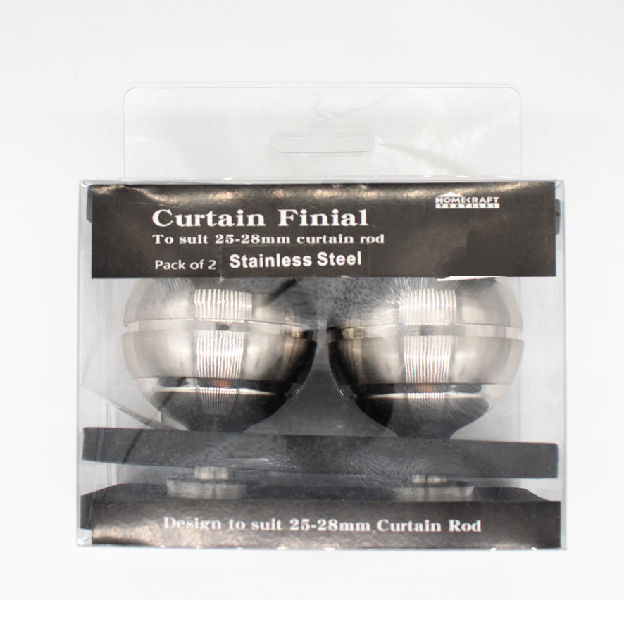 Curtain Rod Finials Ornament Ball Rod End Caps