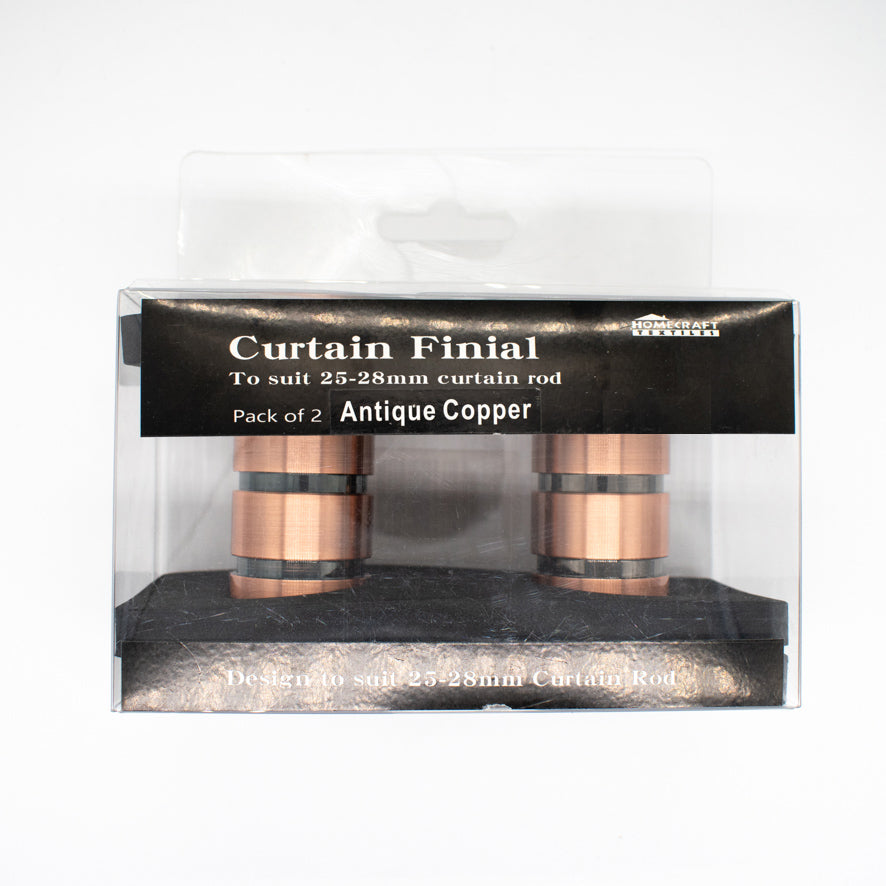 Curtain Rod Finials Ornament Column Rod End Caps