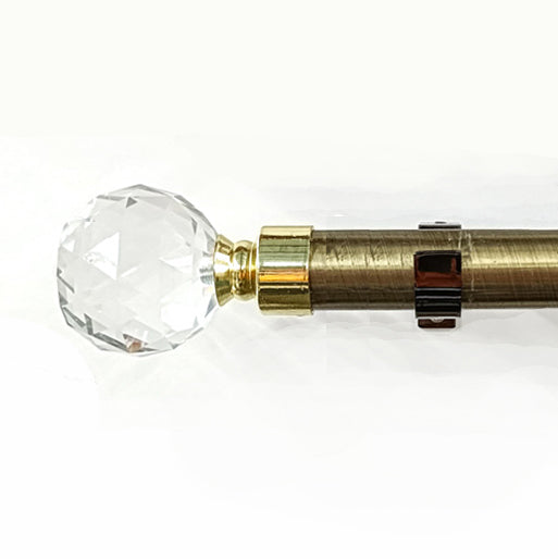 Curtain Rod Finials Crystal Ball Rod End Caps