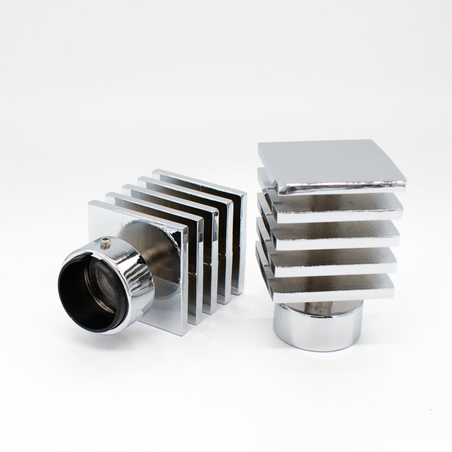 Curtain Rod Finials Square Rod End Caps