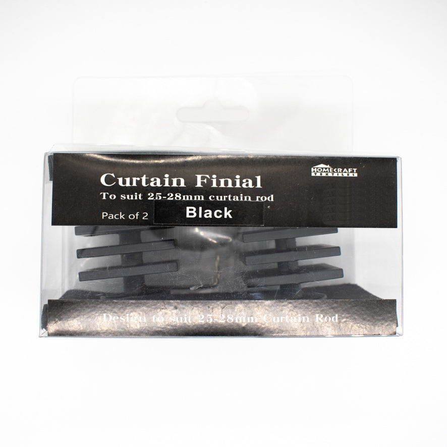 Curtain Rod Finials Square Rod End Caps