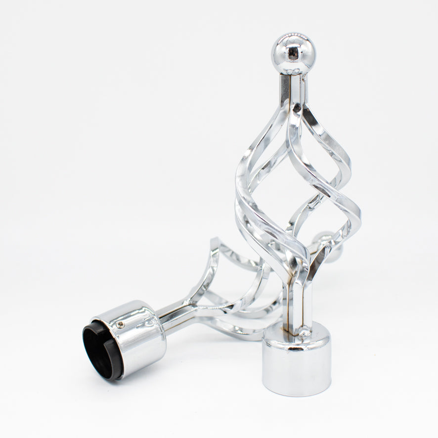 Curtain Rod Finials Spiral Rod End Caps