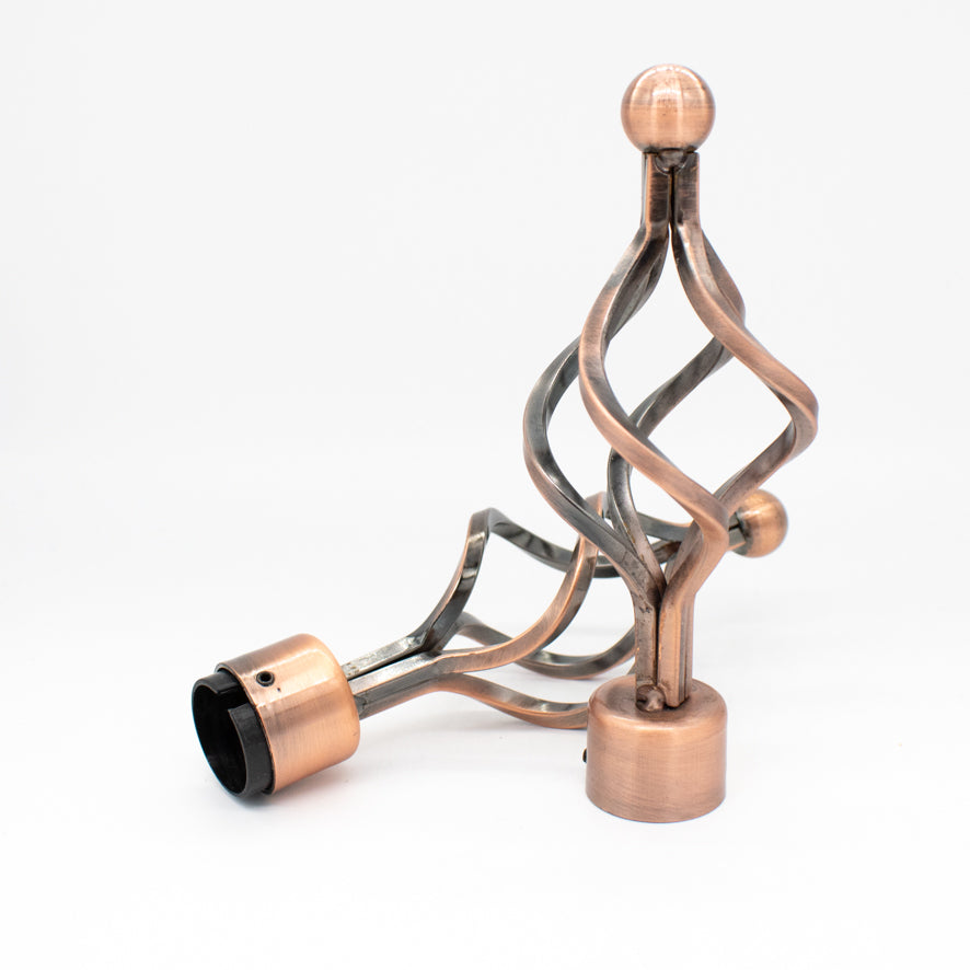 Curtain Rod Finials Spiral Rod End Caps