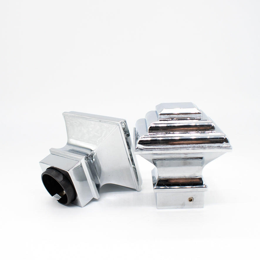 Curtain Rod Finials Classic Square Rod End Caps