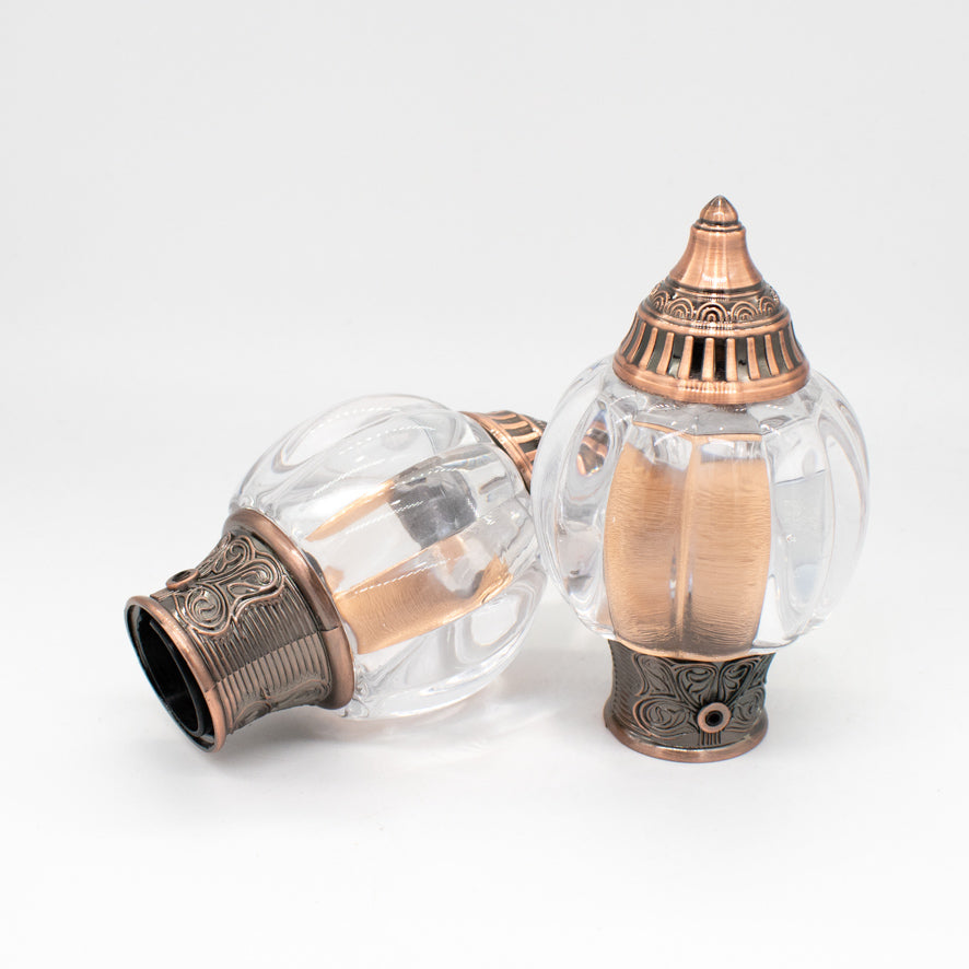 Curtain Rod Finials Vintage Crystal Ball Rod End Caps