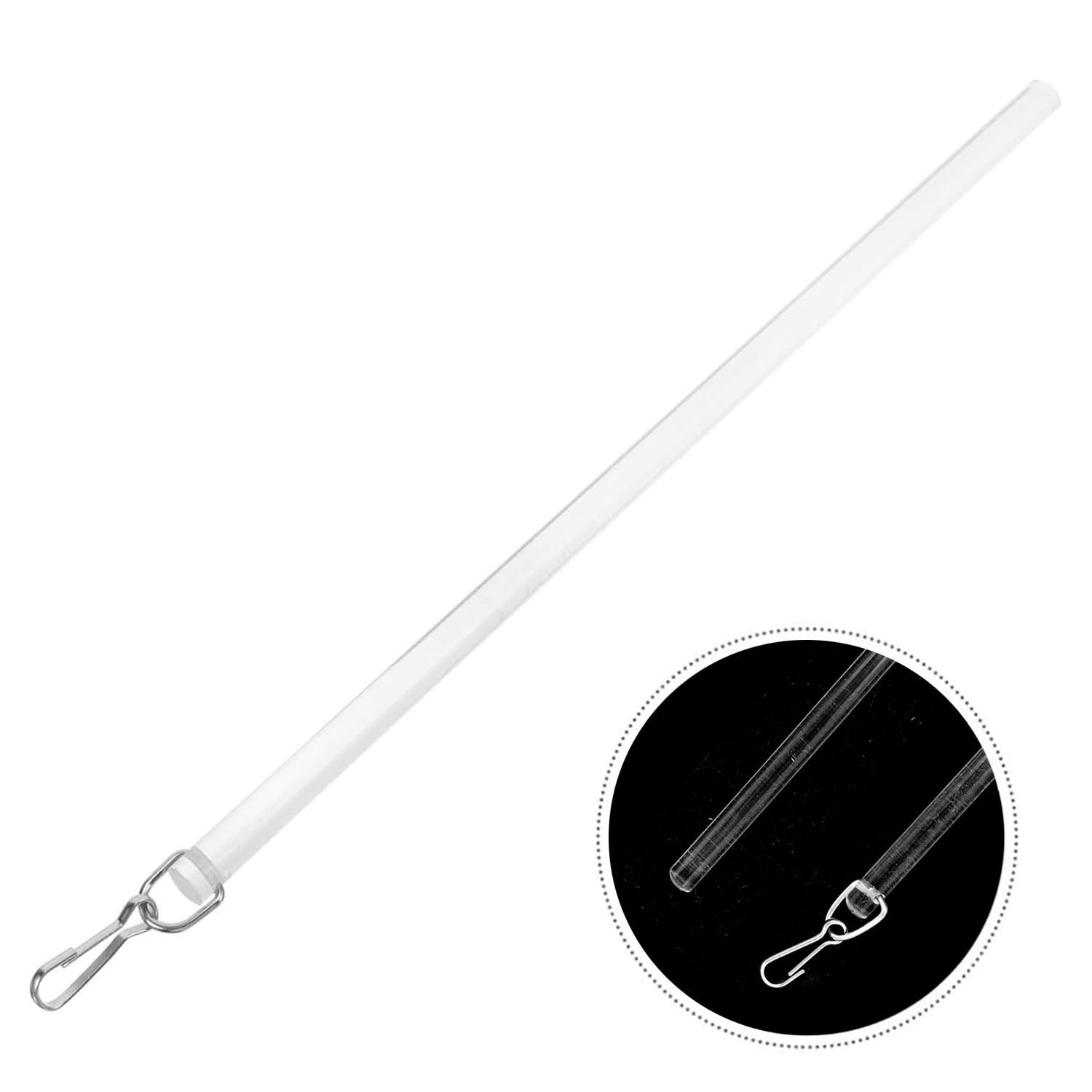 Curtain Pull Flick Stick Clear Acrylic Drapery Wand