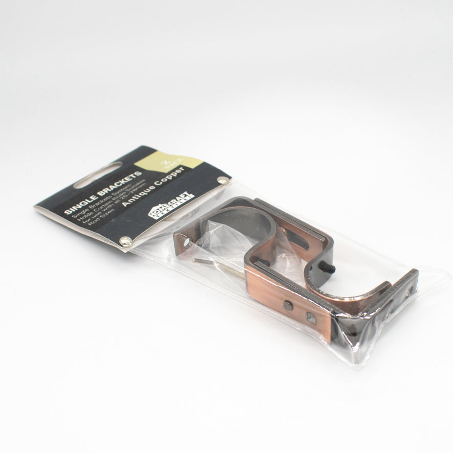 Curtain Rod Support Single Bracket Pack of 2