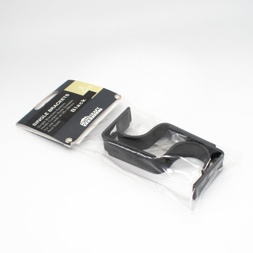 Curtain Rod Support Single Bracket Pack of 2