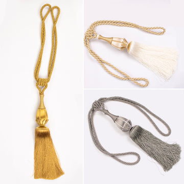 Luxe Curtain Tassel Tie Back - Design Q1084