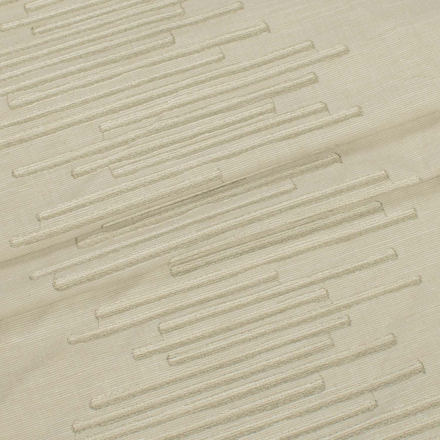 Dash by Zepel - Curtaining/Upholstery Embroidery Stripes Linen Look
