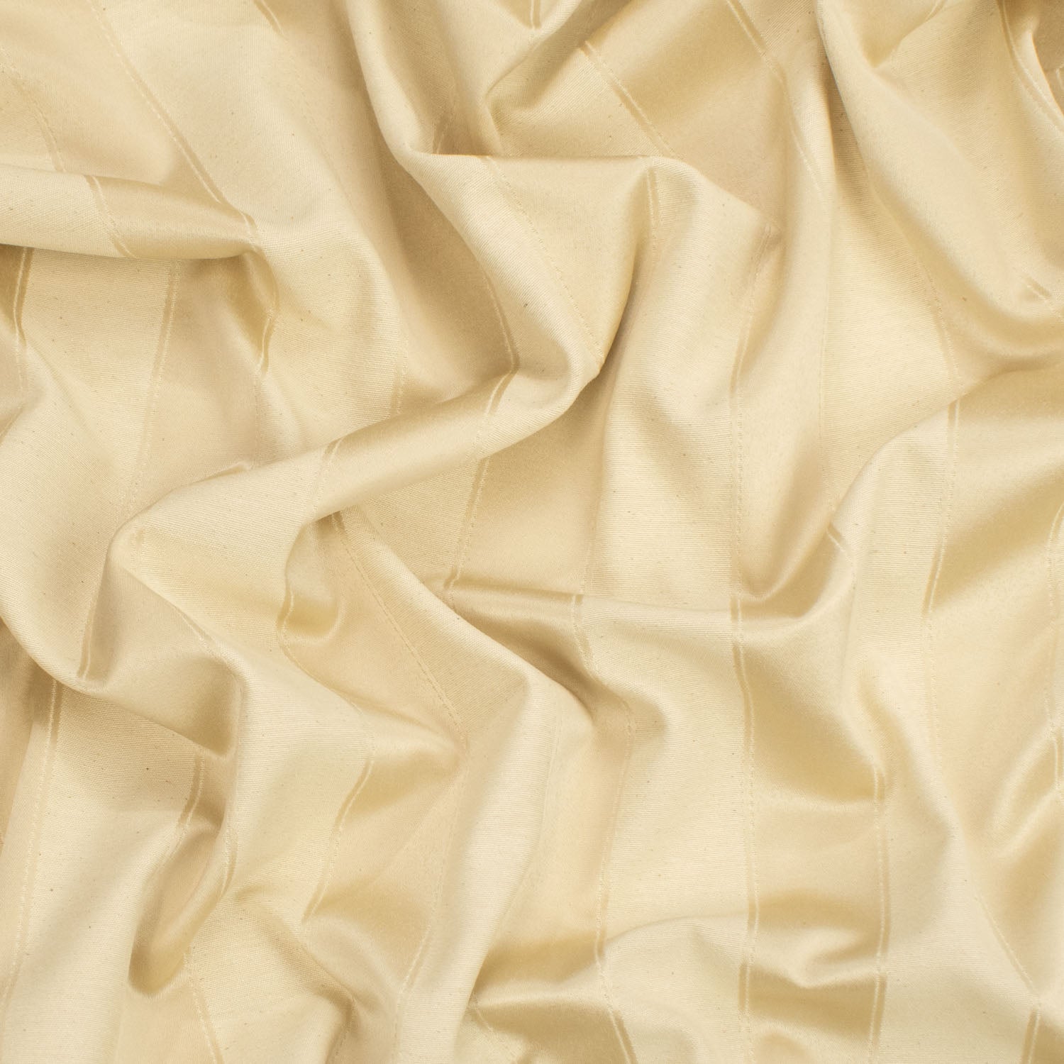 Cream Stripe Jacquard Curtaining/Upholstery by Maurice Kain