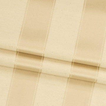 Cream Stripe Jacquard Curtaining/Upholstery by Maurice Kain