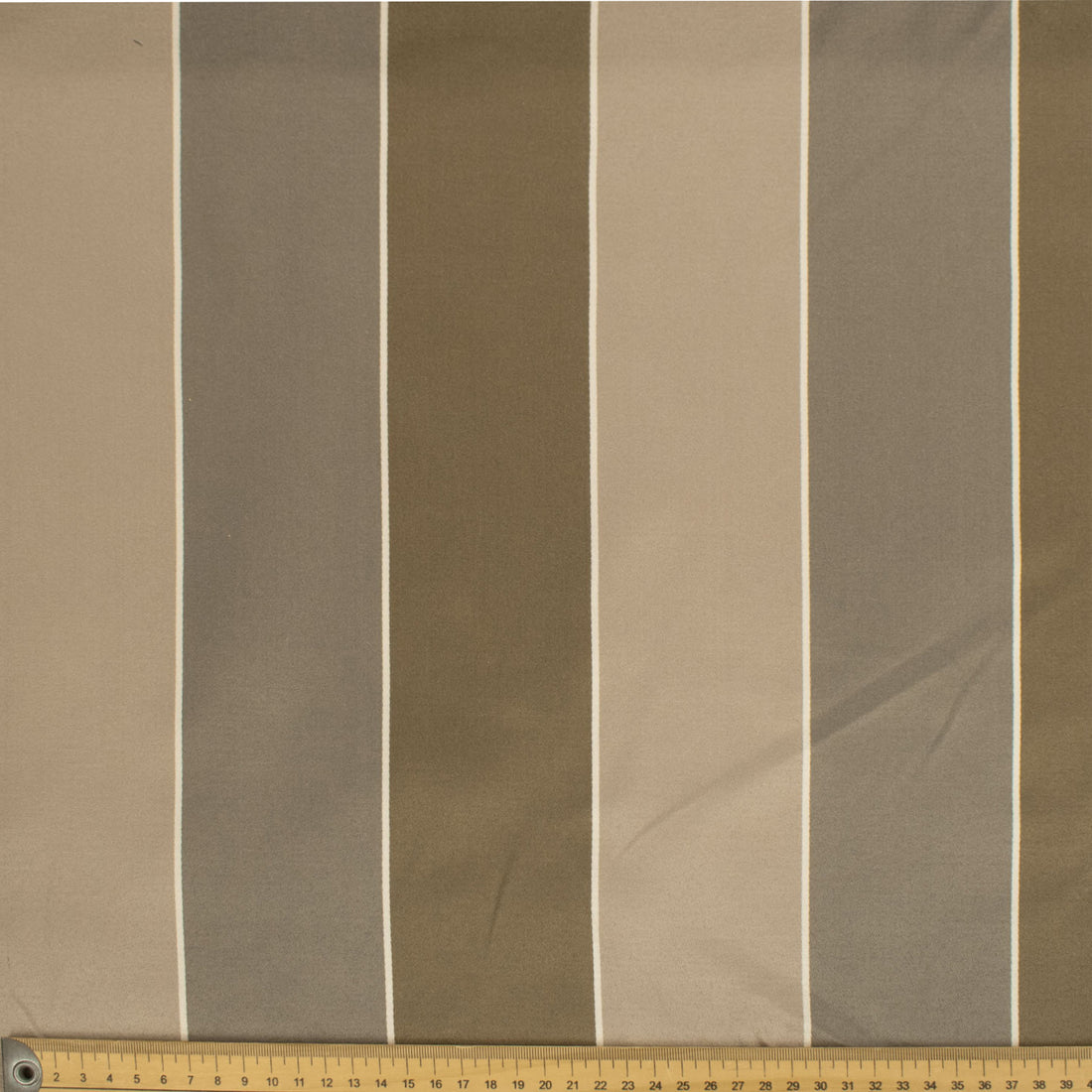 Denmark by Maurice Kain - Curtaining/Upholstery Large Stripe Sateen Prints