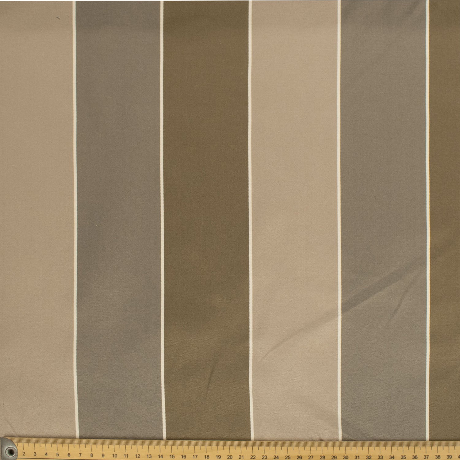 Denmark by Maurice Kain - Curtaining/Upholstery Large Stripe Sateen Prints