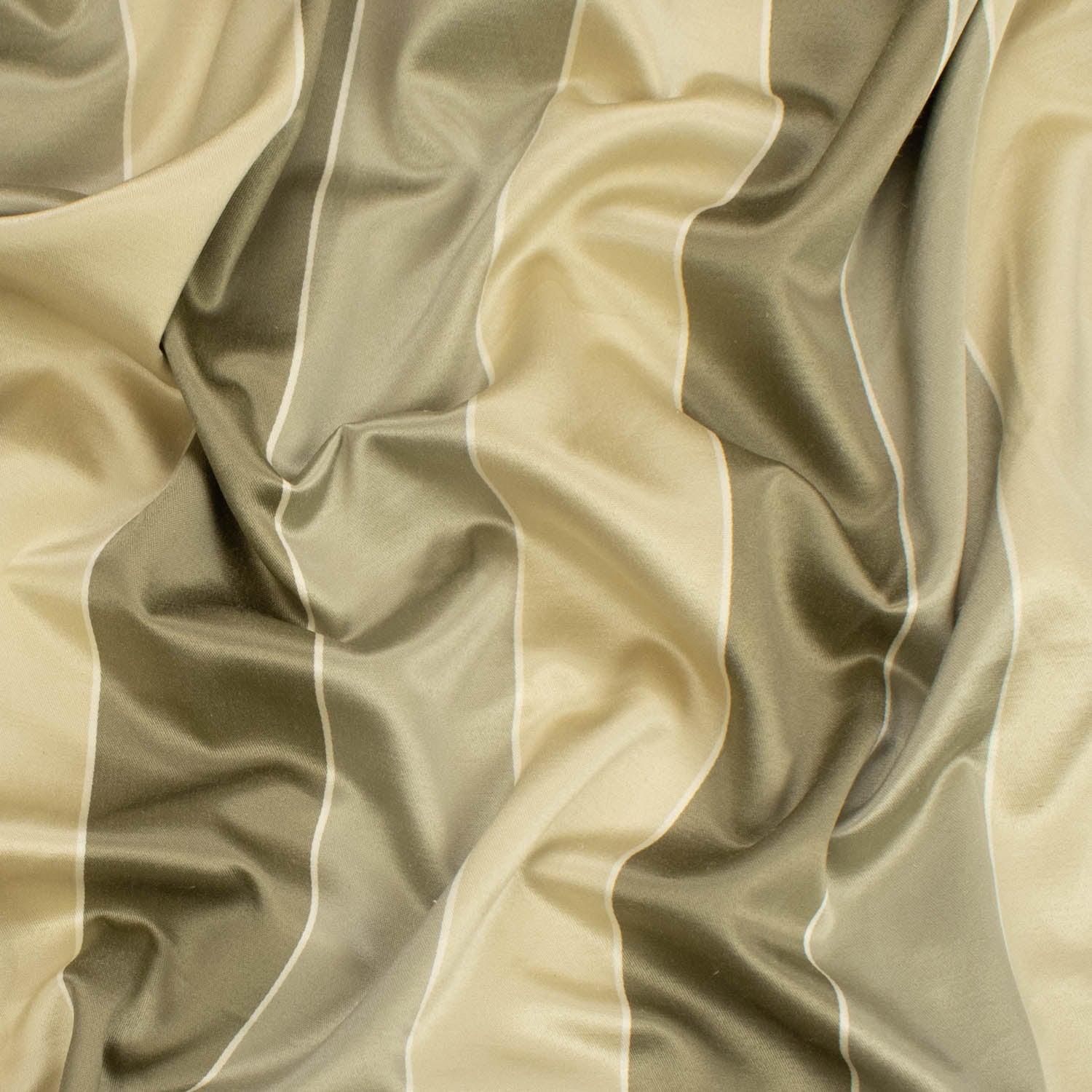 Denmark by Maurice Kain - Curtaining/Upholstery Large Stripe Sateen Prints