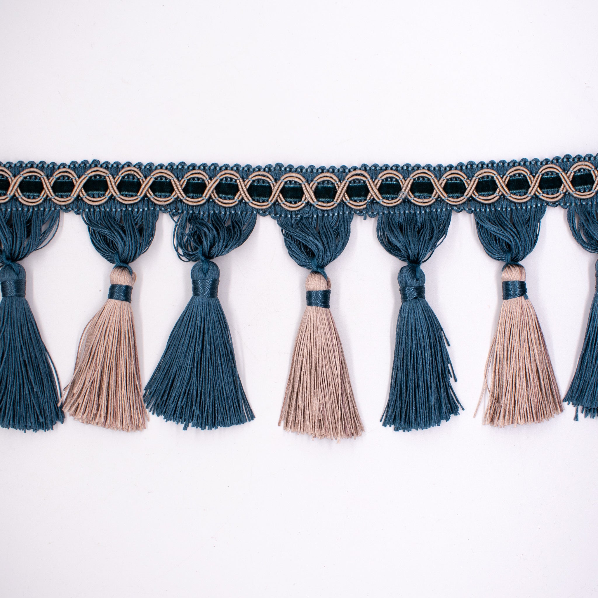 Curtaining Double Tassel Trim/Fringing