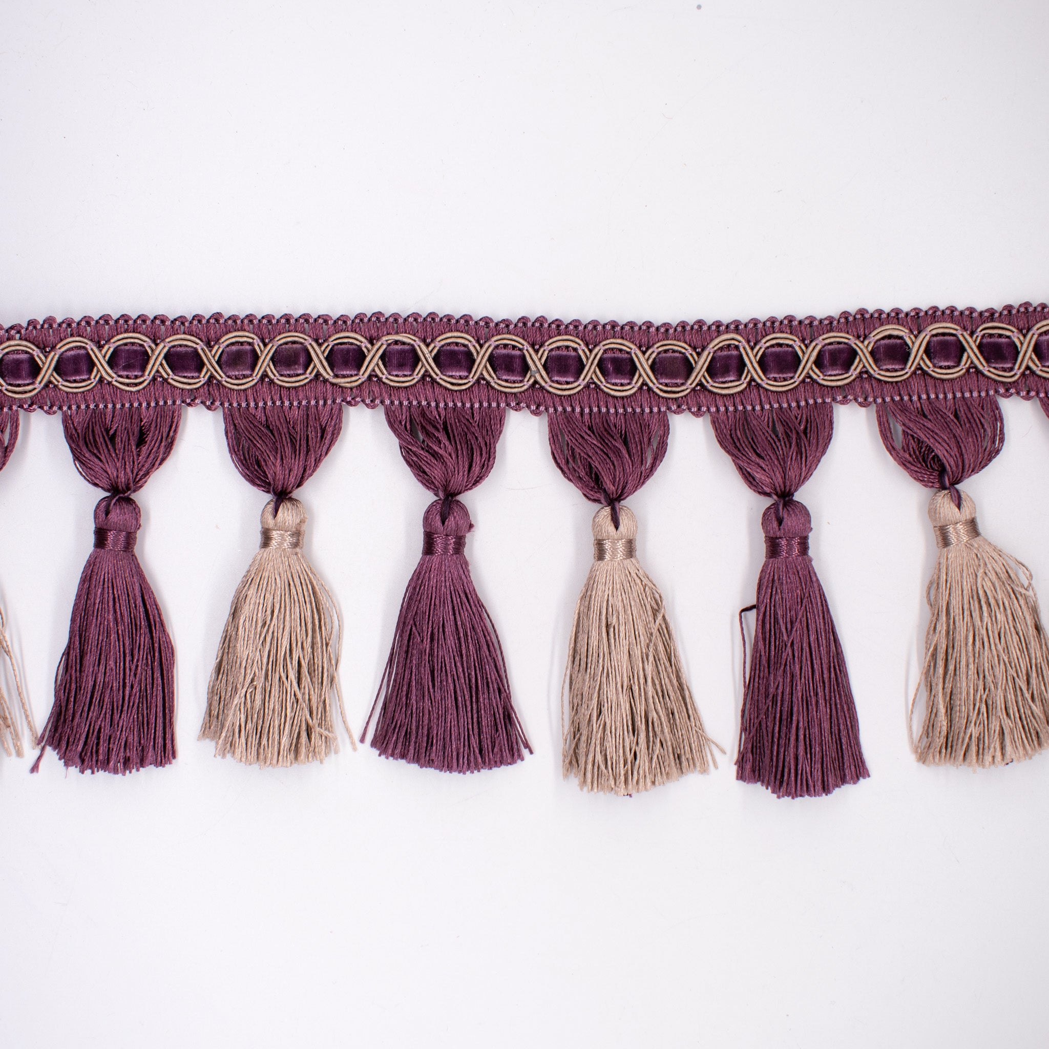 Curtaining Double Tassel Trim/Fringing
