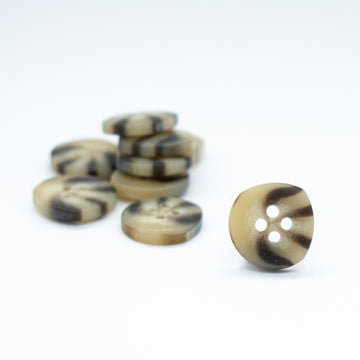Irregular Tortoiseshell Button 1.8cm