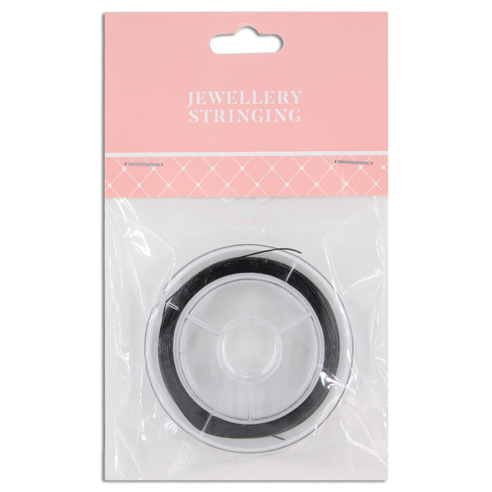 Designer Jewellery Wire 26 Gg Black 20m