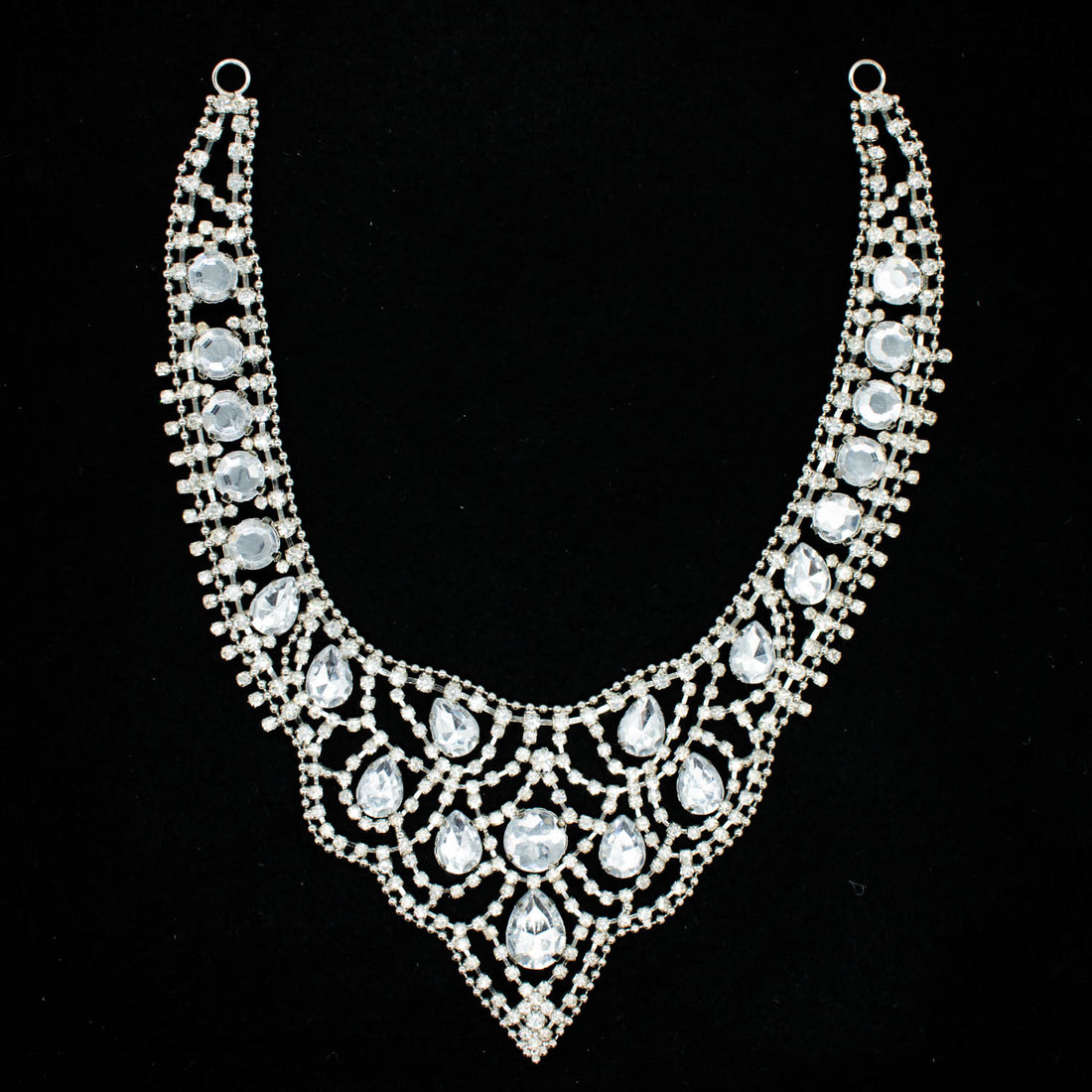 Luxury Rhinestone Decor Necklace Bridal Headpiece Jewellery