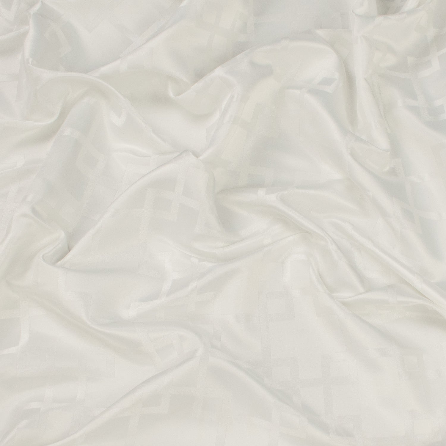 Differential by Zepel - Curtaining/Upholstery Snow White Geometric Jacquard