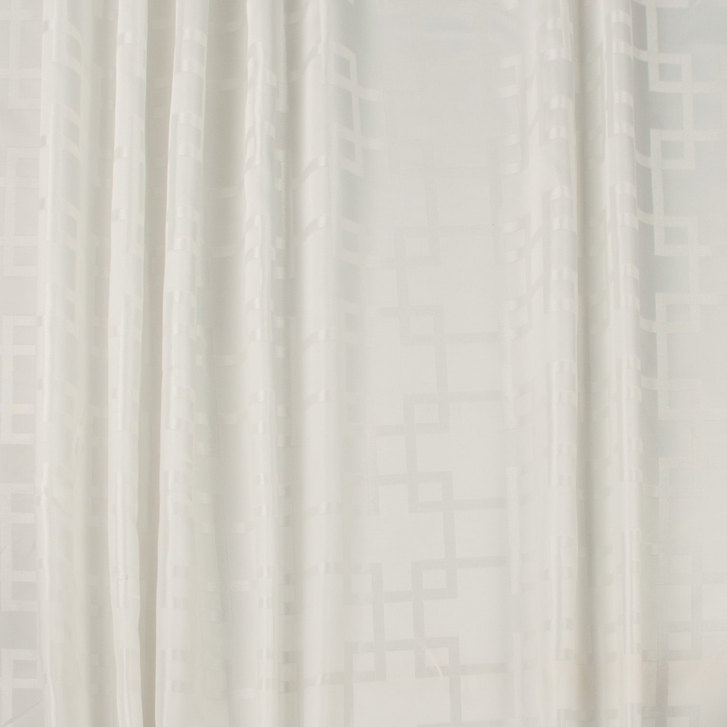 Differential by Zepel - Curtaining/Upholstery Snow White Geometric Jacquard