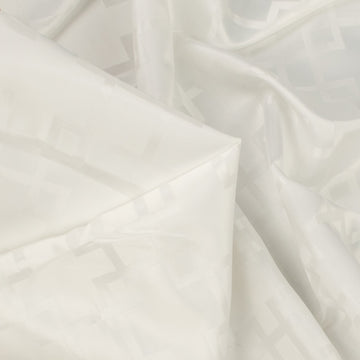 Differential by Zepel - Curtaining/Upholstery Snow White Geometric Jacquard