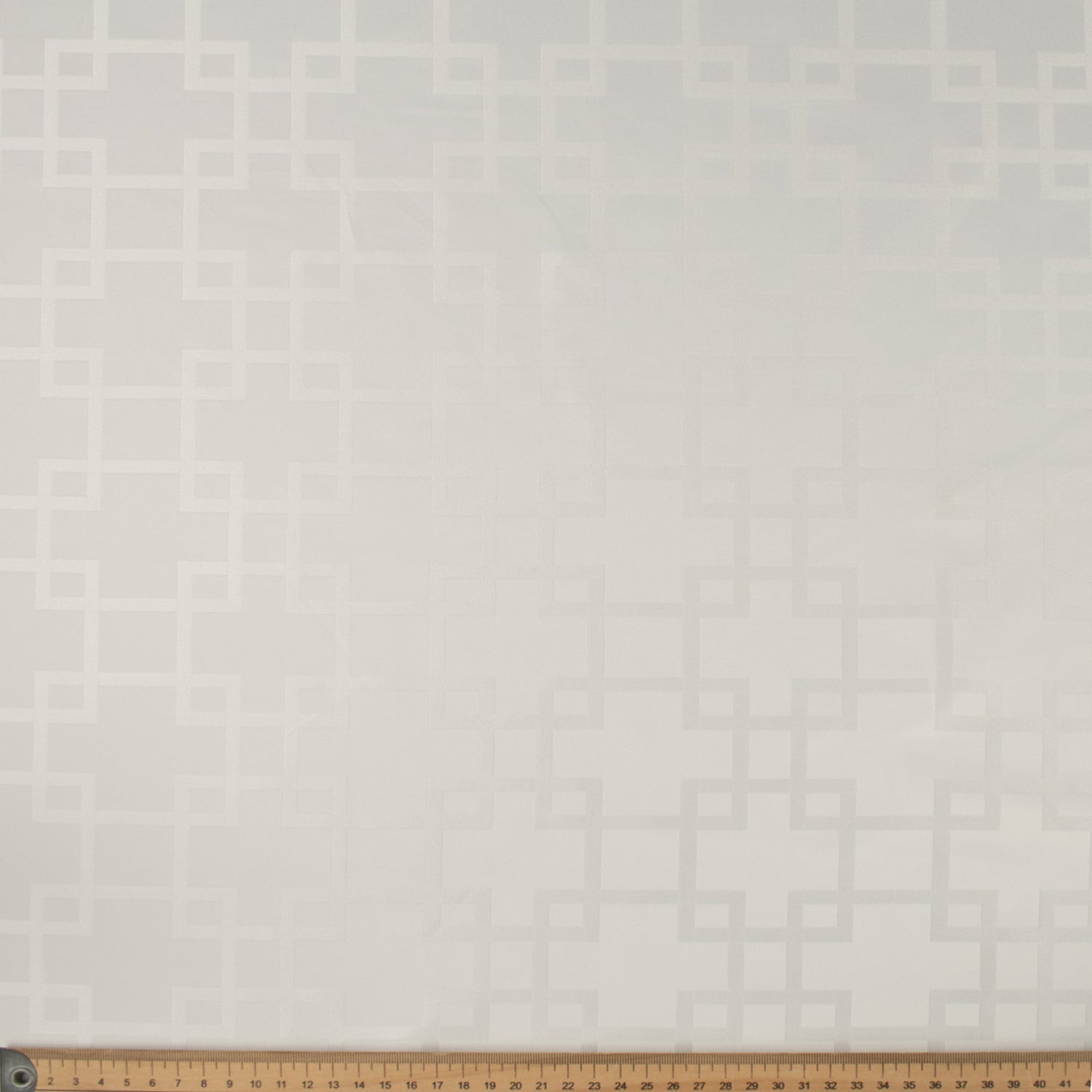 Differential by Zepel - Curtaining/Upholstery Snow White Geometric Jacquard