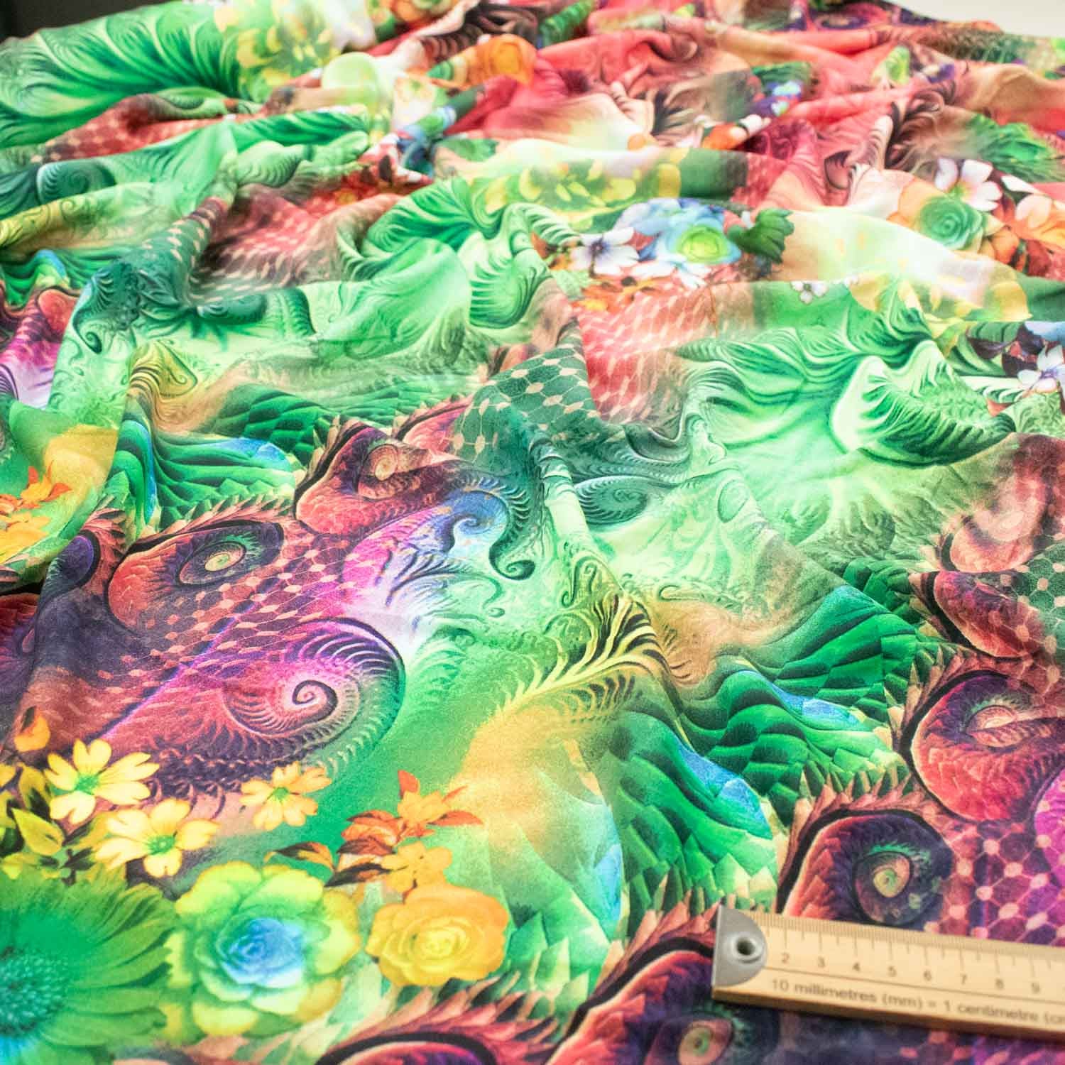 Digital Printed Rayon