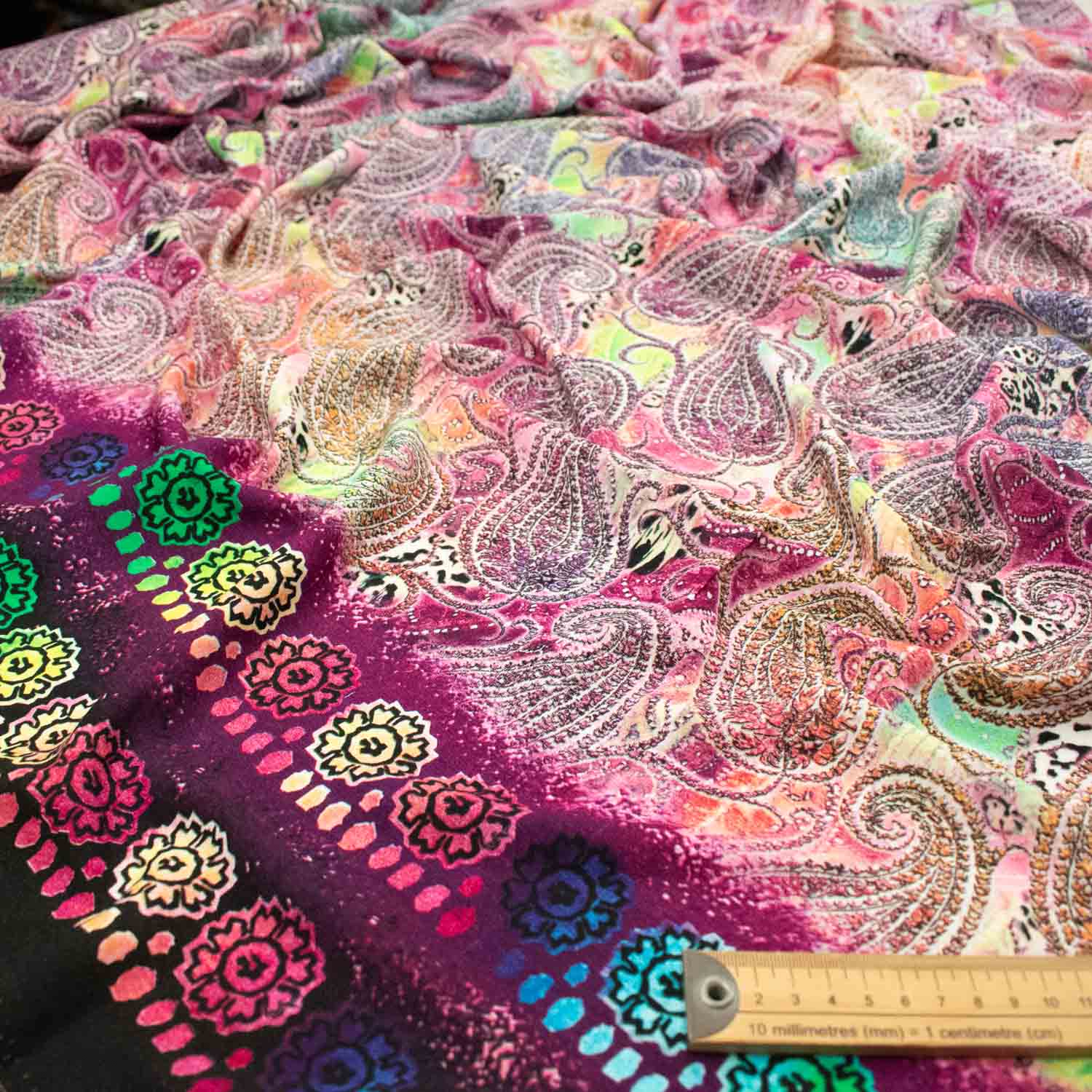 Digital Printed Rayon