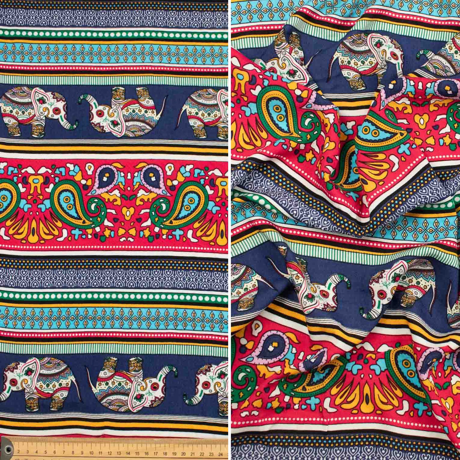 Digital Printed Rayon