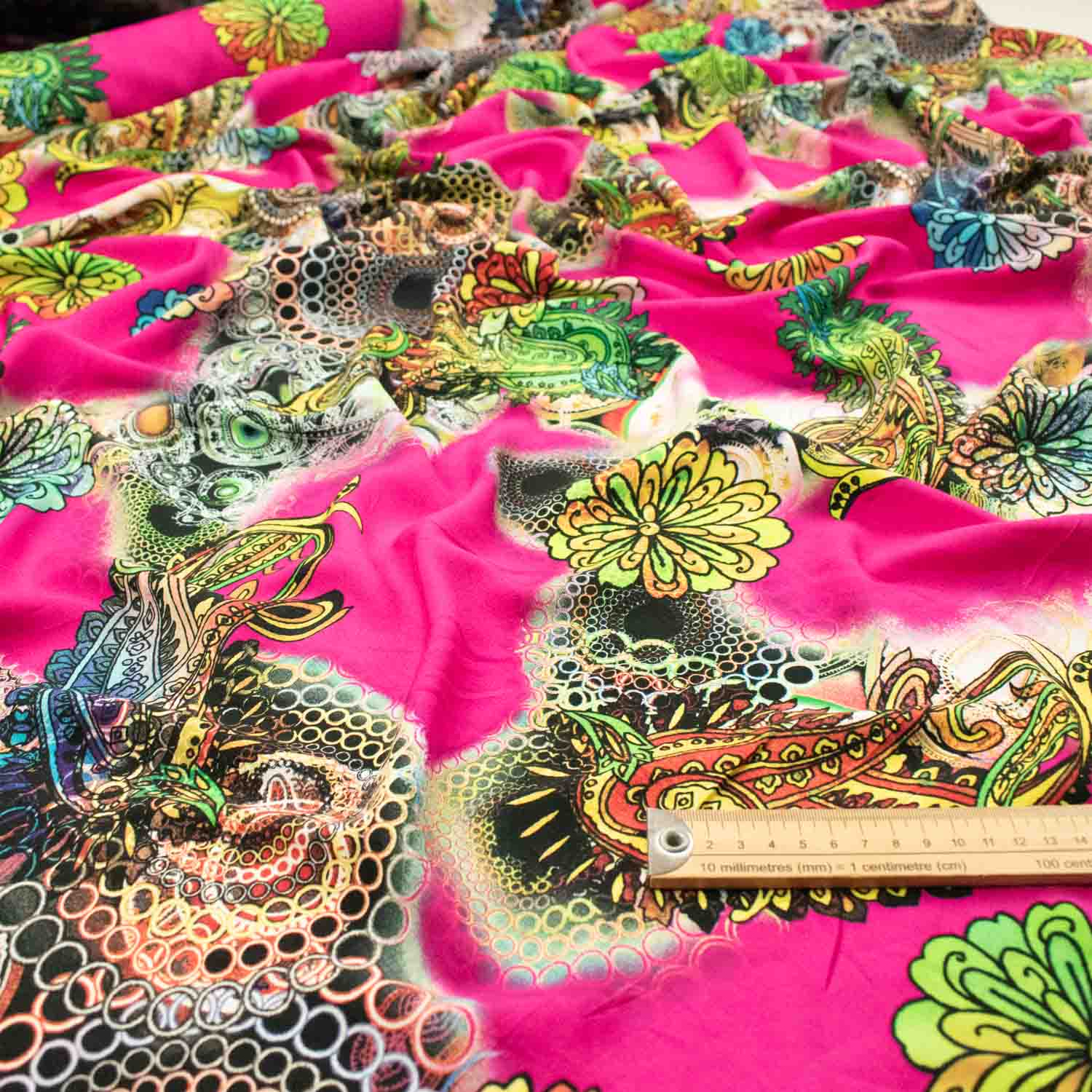 Digital Printed Rayon