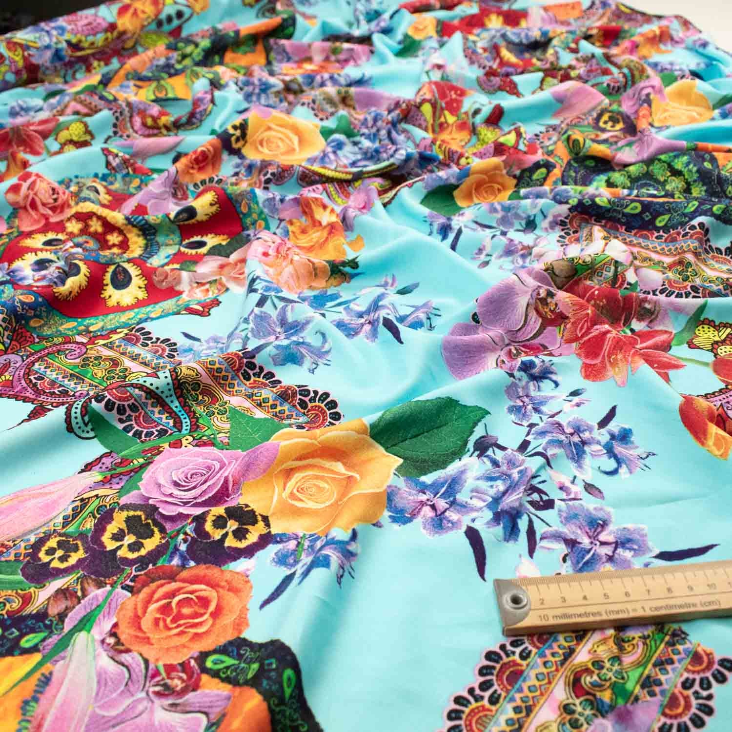 Digital Printed Rayon