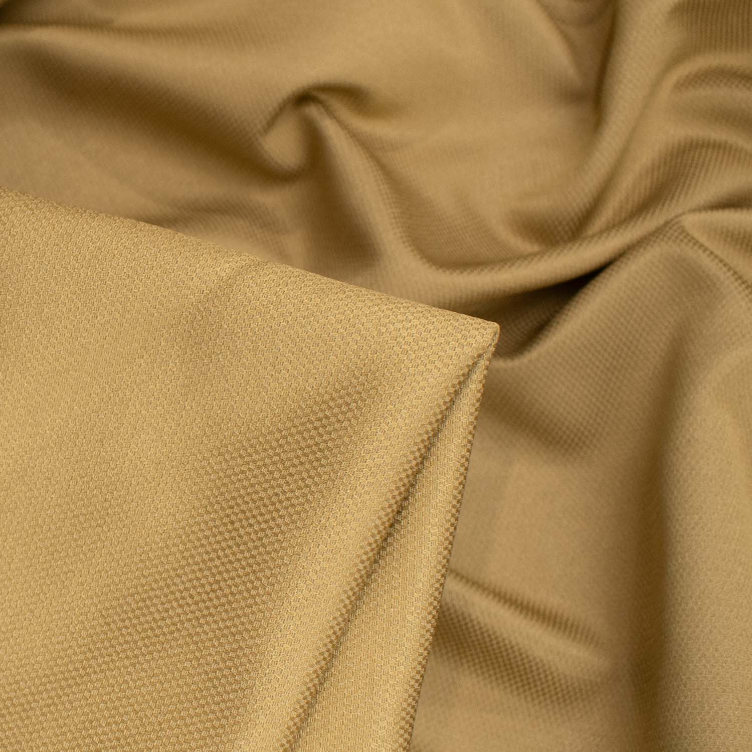 Diplomat by Zepel - Curtaining/Upholstery Soft Backed Gold Textured Canvas