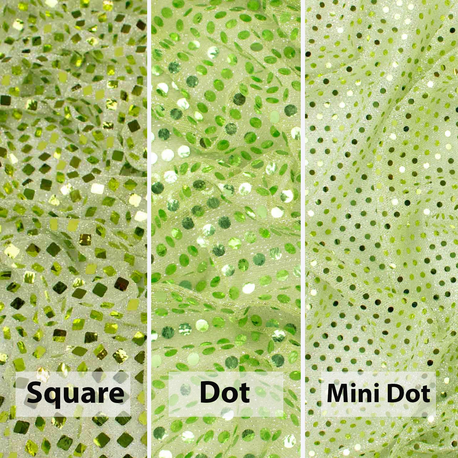 Disco Dot Sequin Knit Mesh