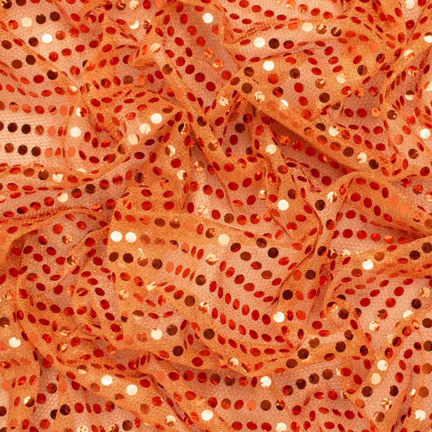 Disco Dot Sequin Knit Mesh