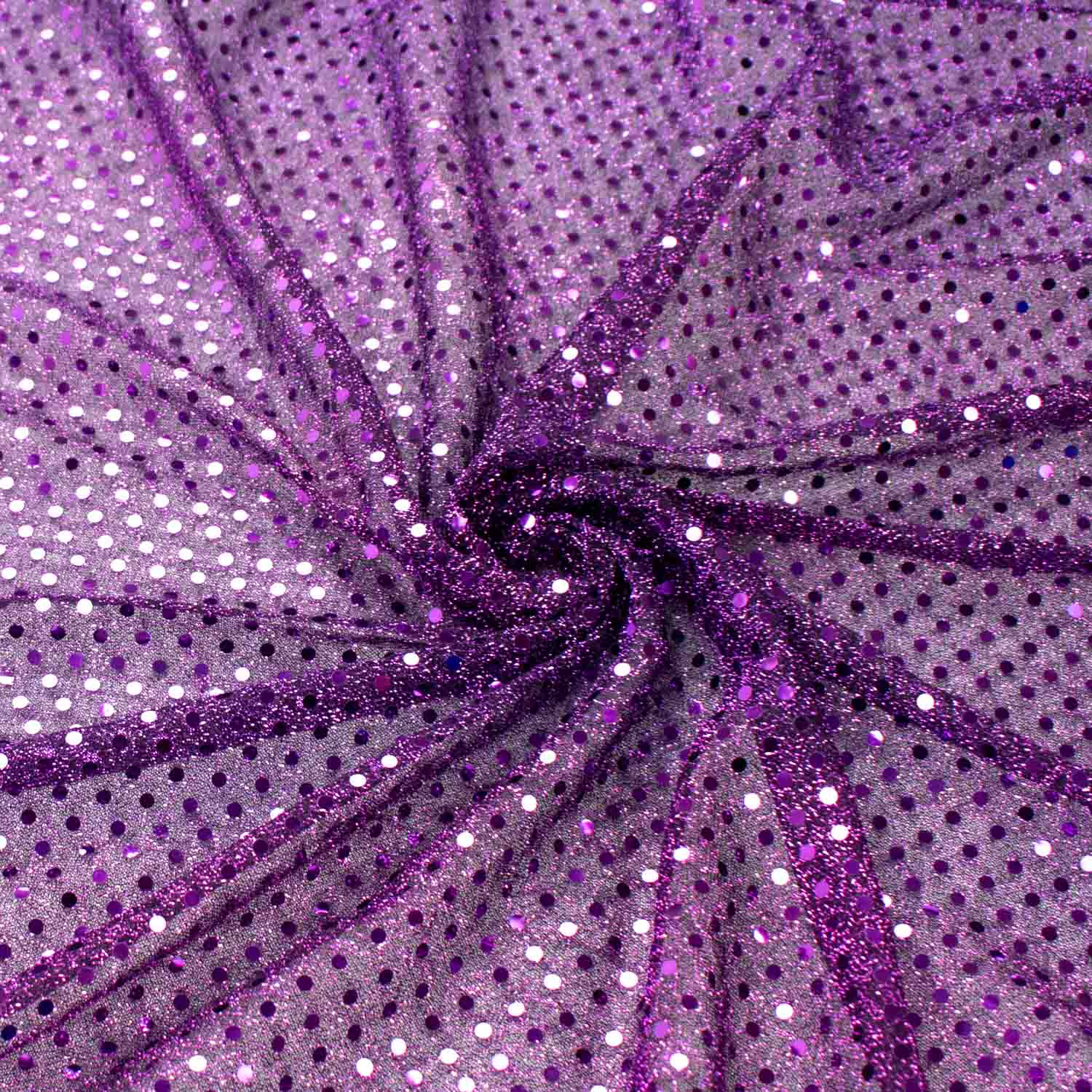 Disco Dot Sequin Knit Mesh