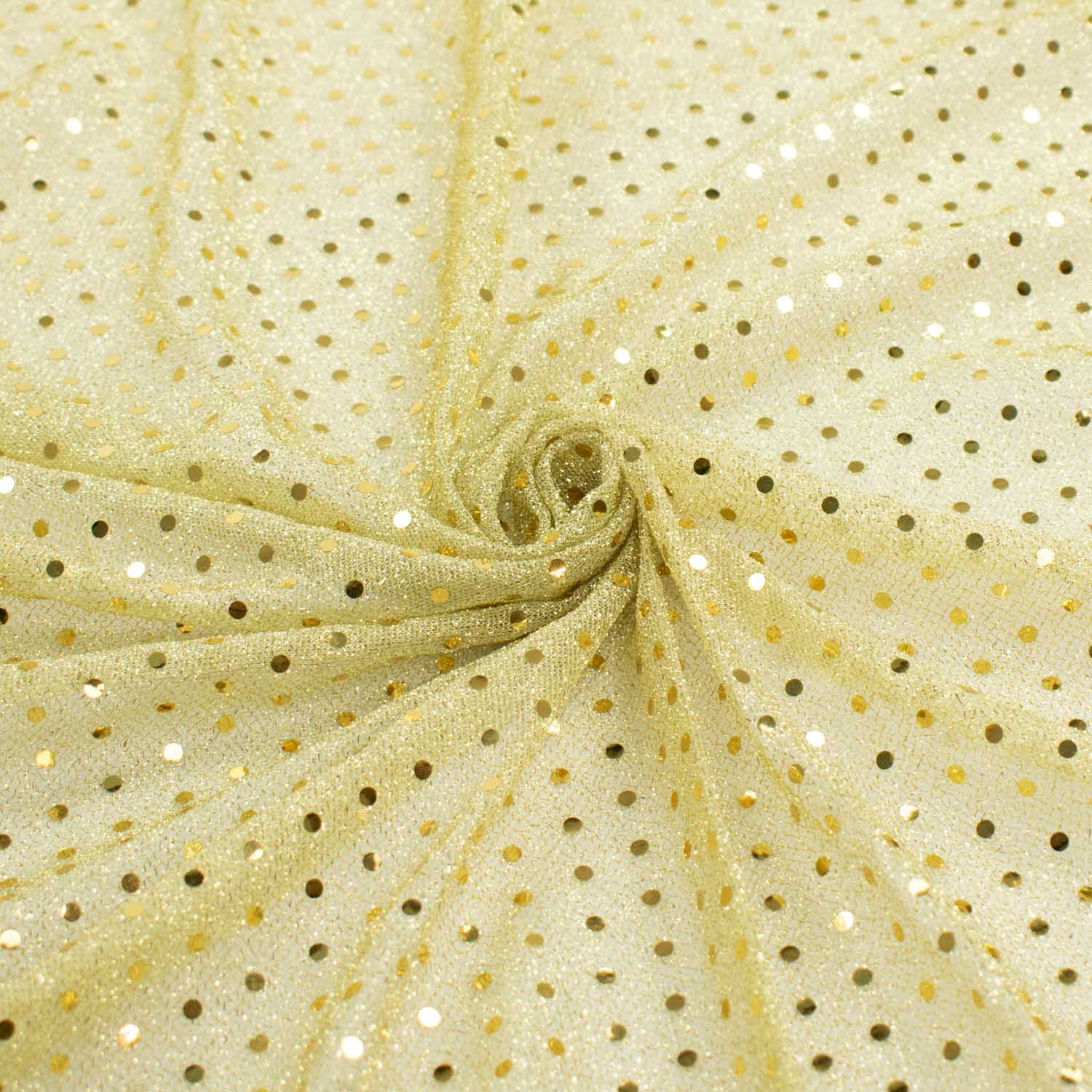 Disco Dot Sequin Knit Mesh