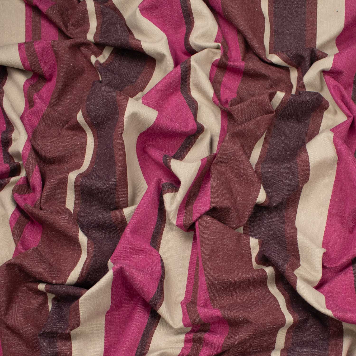 Dockside by Zepel - Curtaining/Upholstery Stripe Canvas