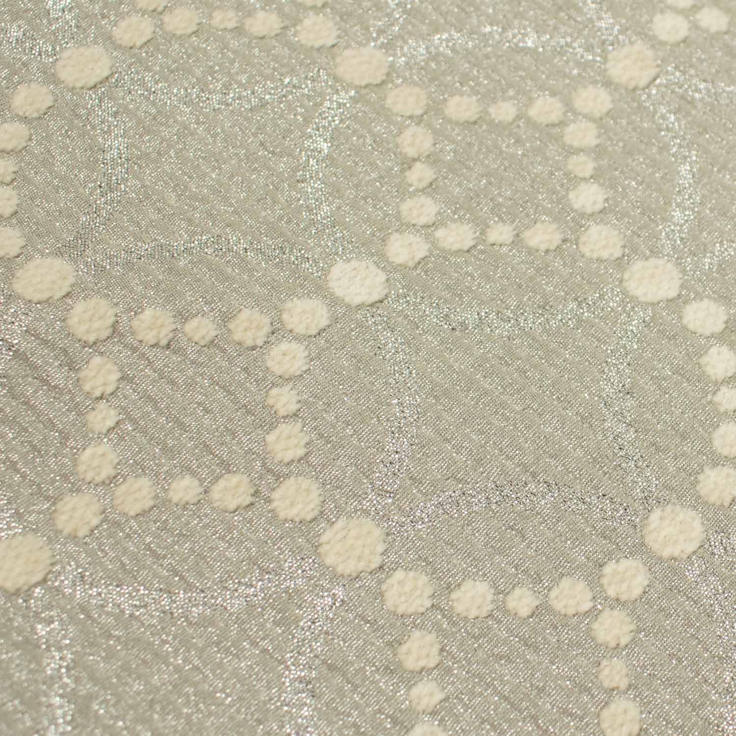 Dottscope by Zepel - Curtaining/Upholstery Circle Dots Jacquard
