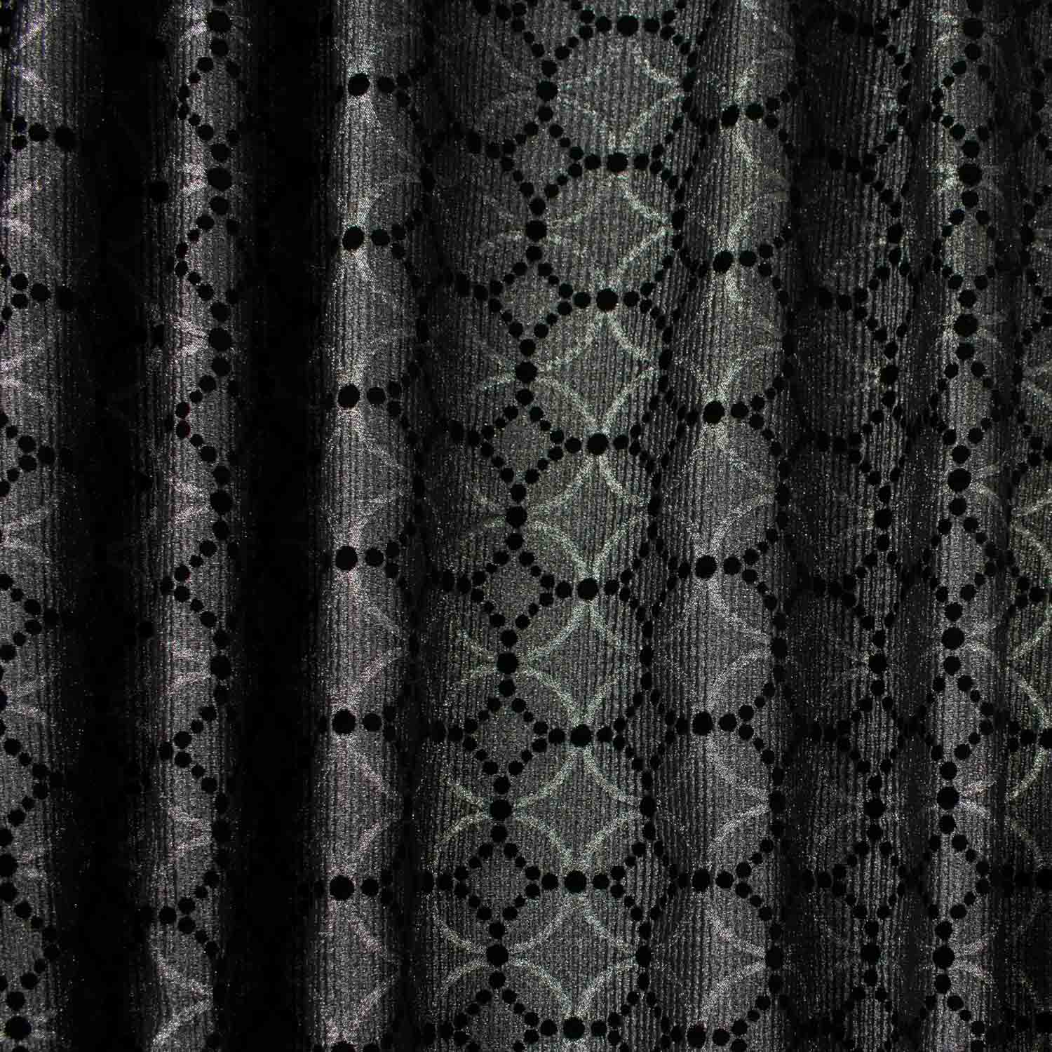 Dottscope by Zepel - Curtaining/Upholstery Circle Dots Jacquard