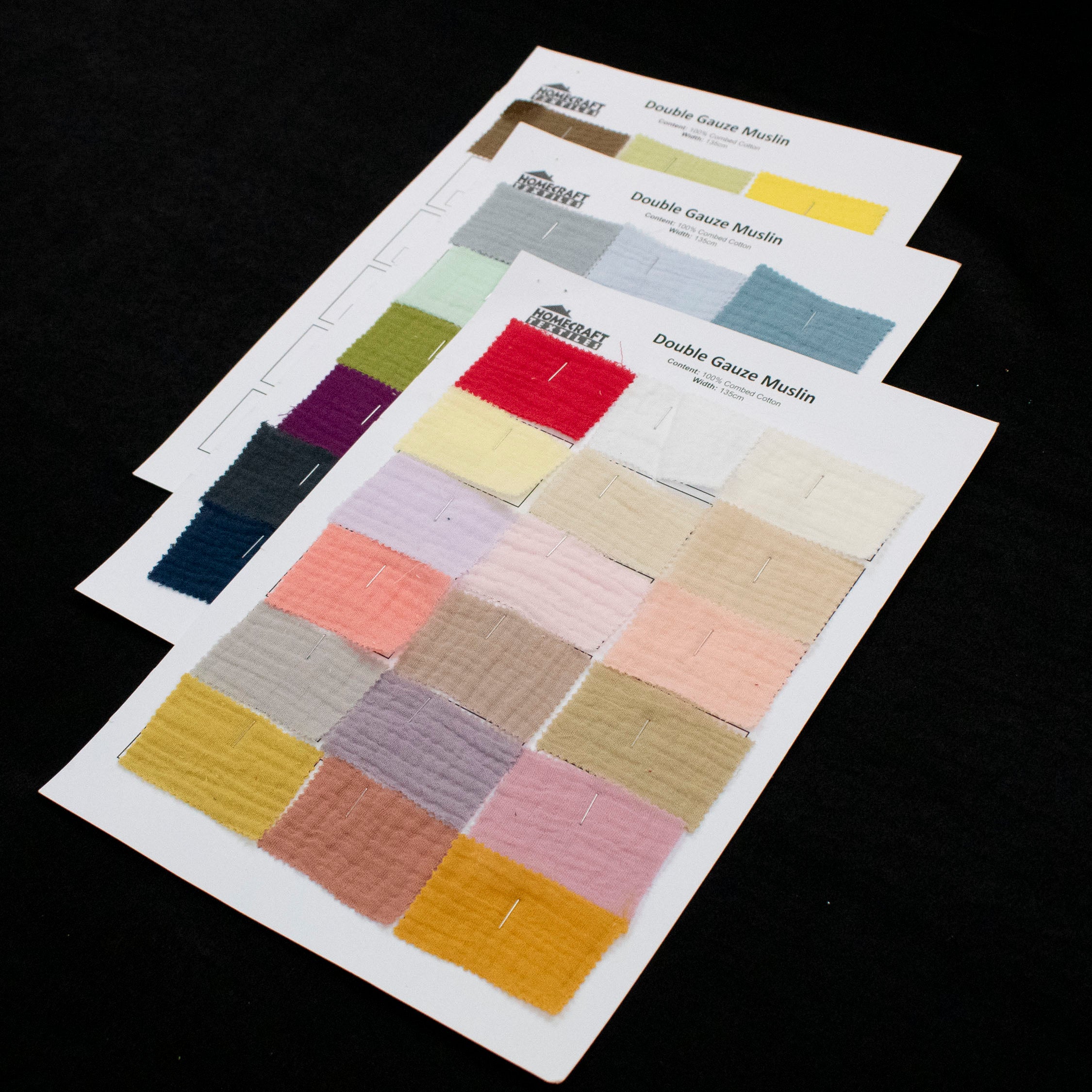 Double Gauze Muslin Sample Book