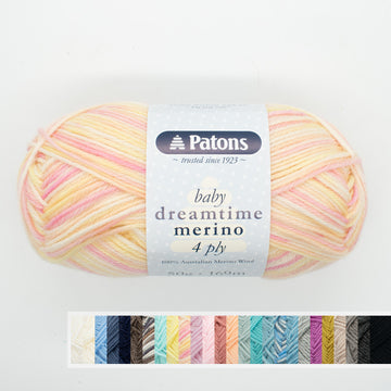 Patons Dreamtime Merino 4 Ply Knitting Yarn