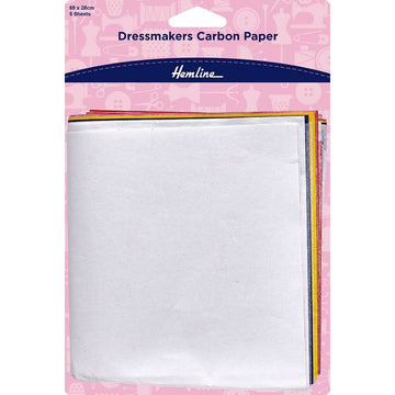 Dressmakers Carbon Paper Large - 69 x 28cm - 5Pcs