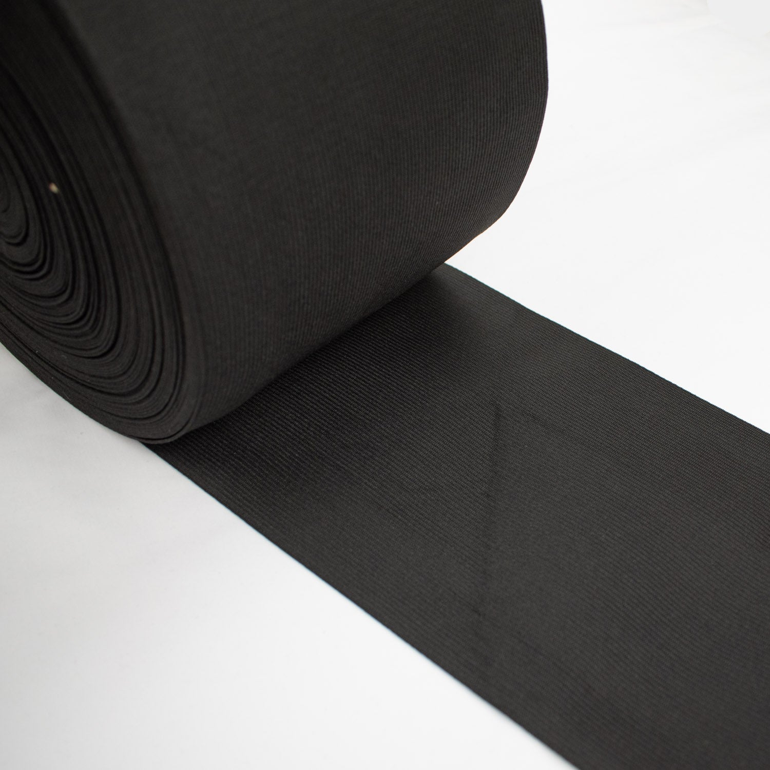 Super Wide Knitted Elastic Black & White – Homecraft Textiles