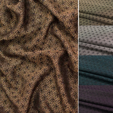 Metallic Embossed Brocade Suiting