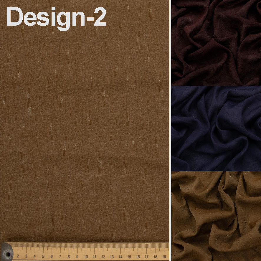 Embossed Shimmer Crepe