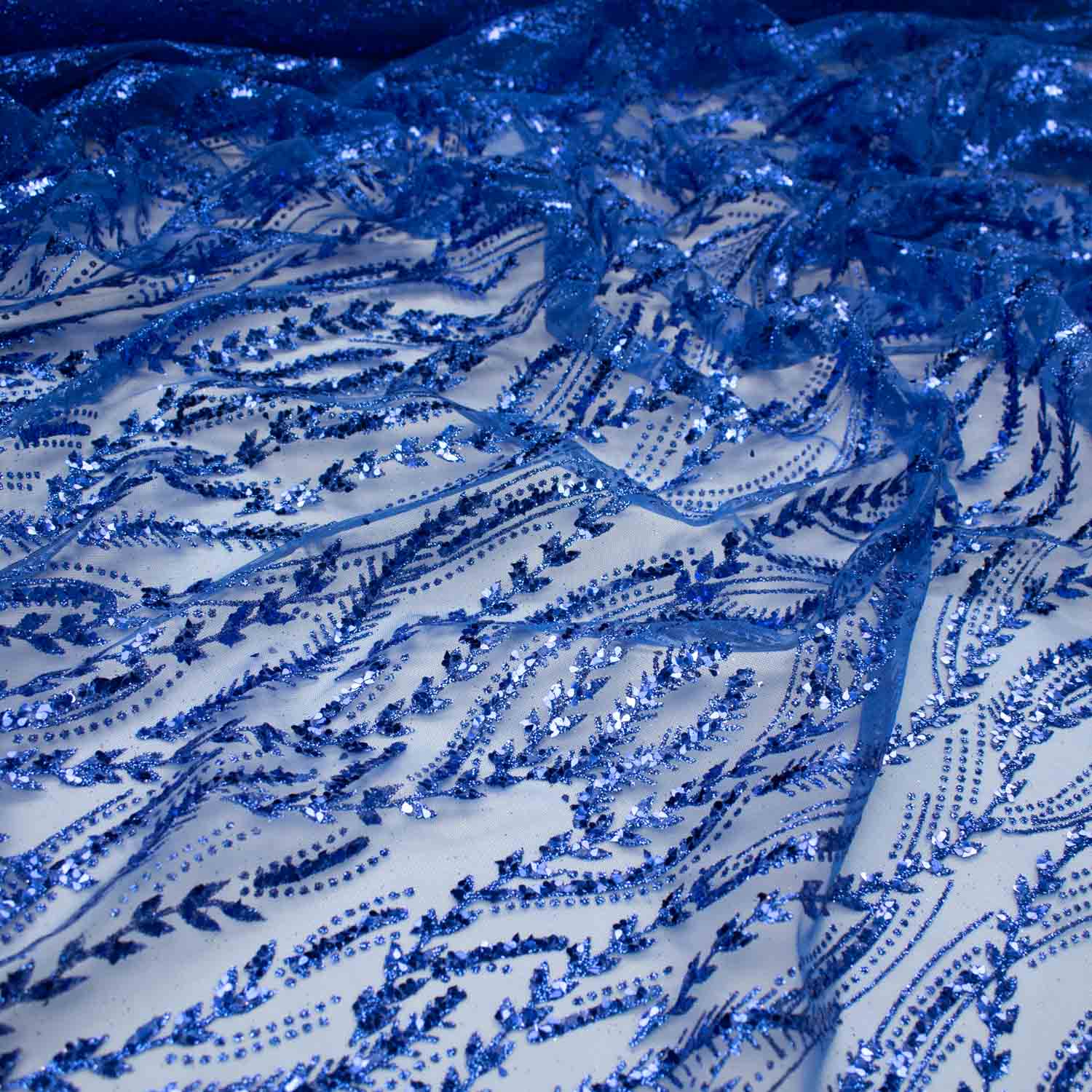 Metallic Glitter Couture Sequin Mesh