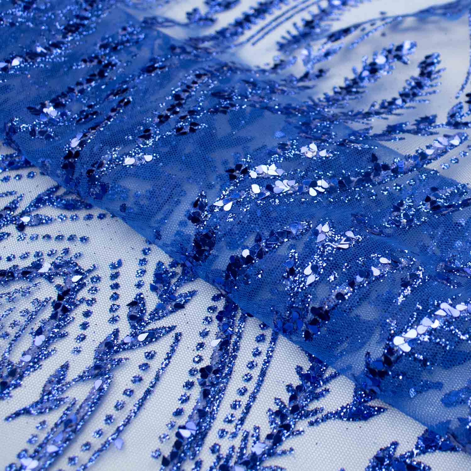 Metallic Glitter Couture Sequin Mesh